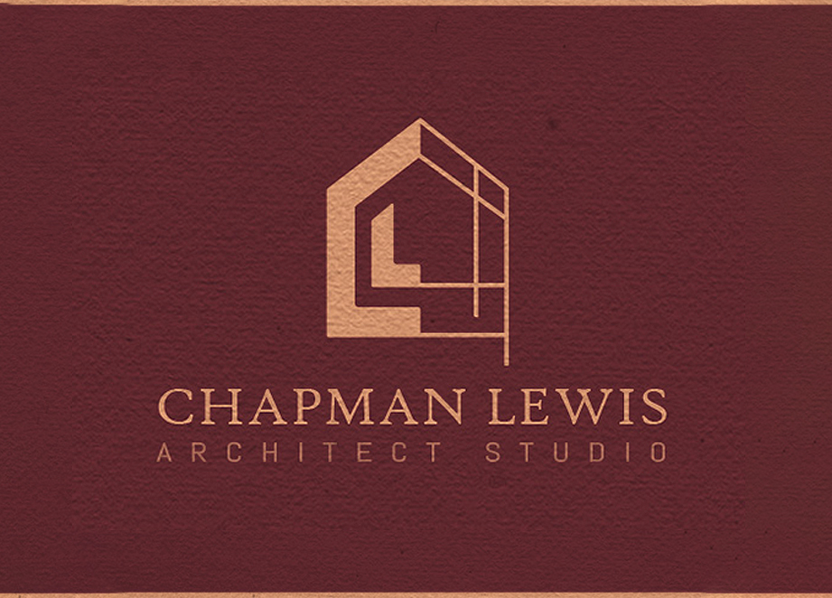 logo design for Grand Rapids architect firm Chapman Lewis
